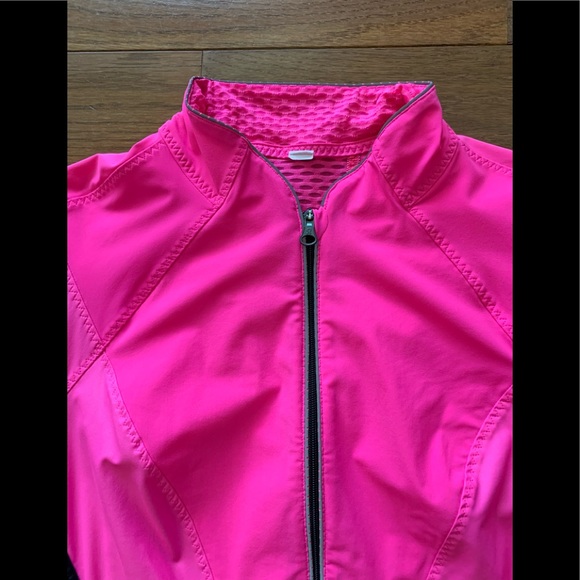 💕LULULEMON PACELINE JERSEY-PINKELICIOUS,12💕 - Picture 5 of 16